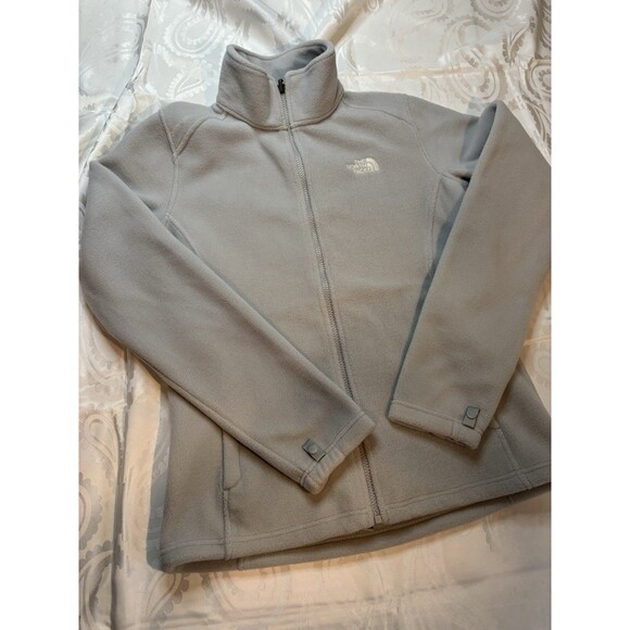 The North Face Full Zip Fleece Women’s Size Medium Casual Grey - Picture 1 of 10